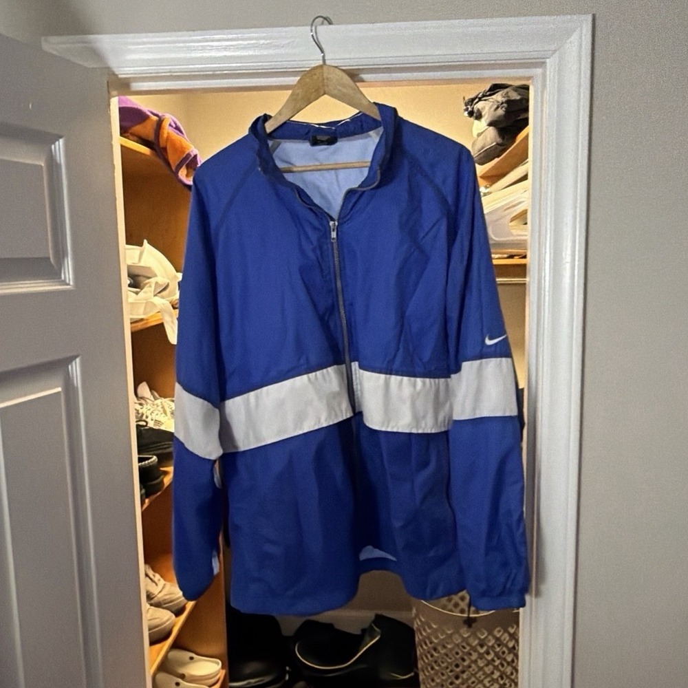 Vintage Nike Mens XL Pullover Windbreaker Jacket 90s Y2K Swoosh Sportswear